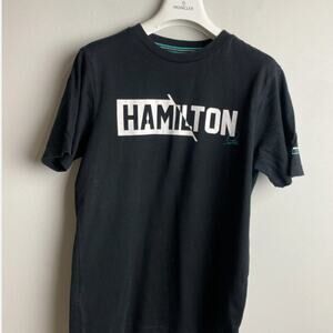 Lewis Hamilton Black T-Shirt size XS Mercedes Petronas F1 Formula One